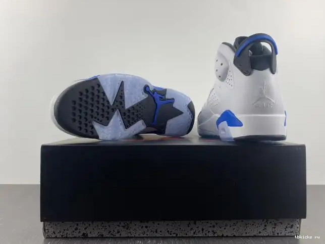 Reps TB Retro 384664-107 Sport Air Jordan (2014) 6 Blue 0505